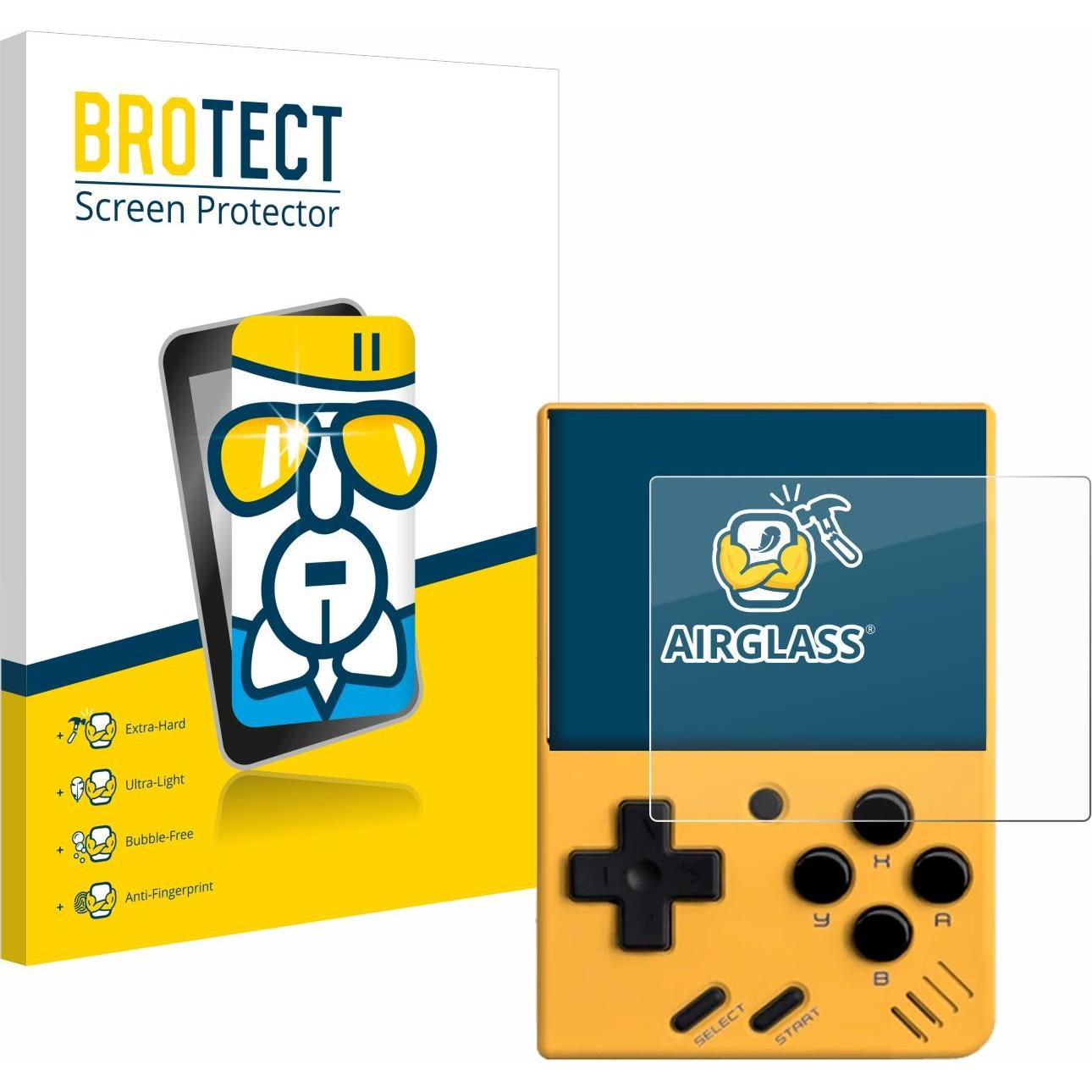 BROTECT Schutzglas Schutzfolie Glas Folie Displayschutz klar, Weiteres Gaming Zubehör, Transparent