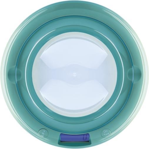 Productafbeelding ViceVersa Keukenweegschaal Buble 5kg turquoise 48641