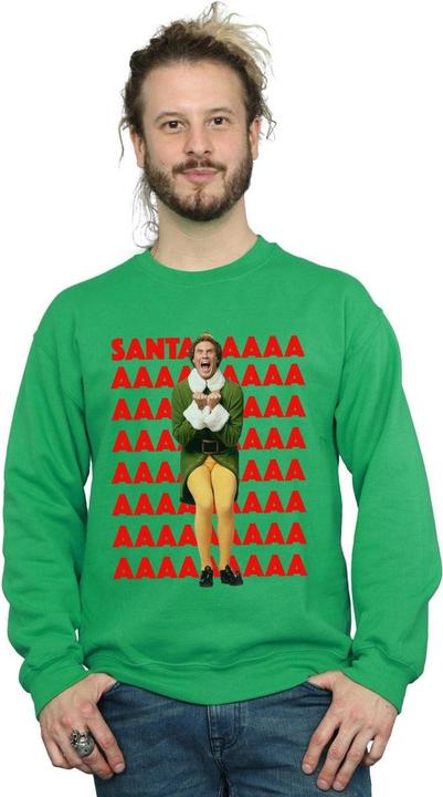 Produktbild Elf Buddy Santa Scream Sweatshirt (L)