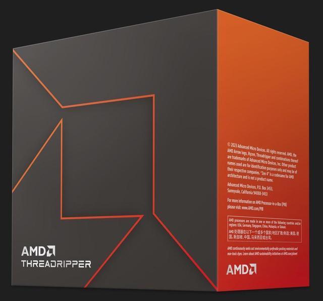 Actual product image AMD Ryzen Threadripper 7980X (sTR5, 3.20 GHz, 64 -Core)