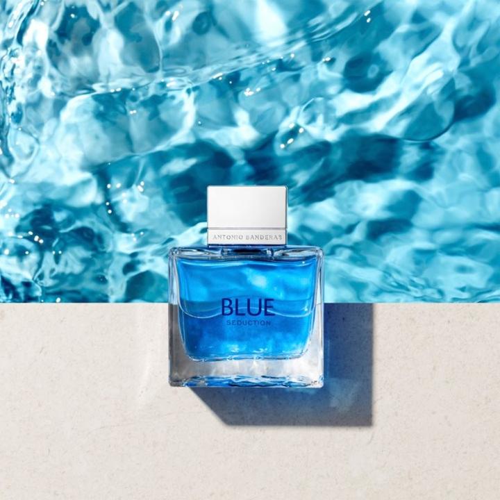 Actual product image Antonio Puig A. Banderas Blue Seduction Man Edt Spray 100 ml (Eau de toilette, 100 ml)