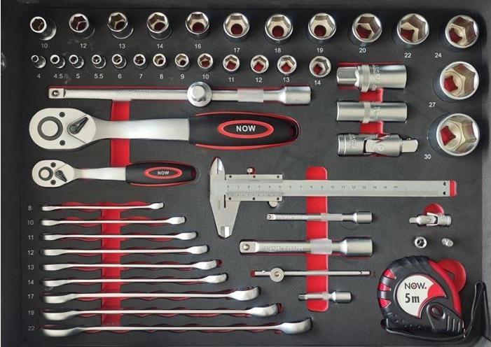 Image du produit Now Werkzeugkoffer (134 pièces)