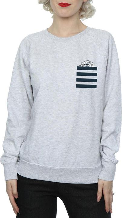 Image du produit Looney Tunes - Sweat TAZ STRIPES FAUX POCKET - Femme (XL)