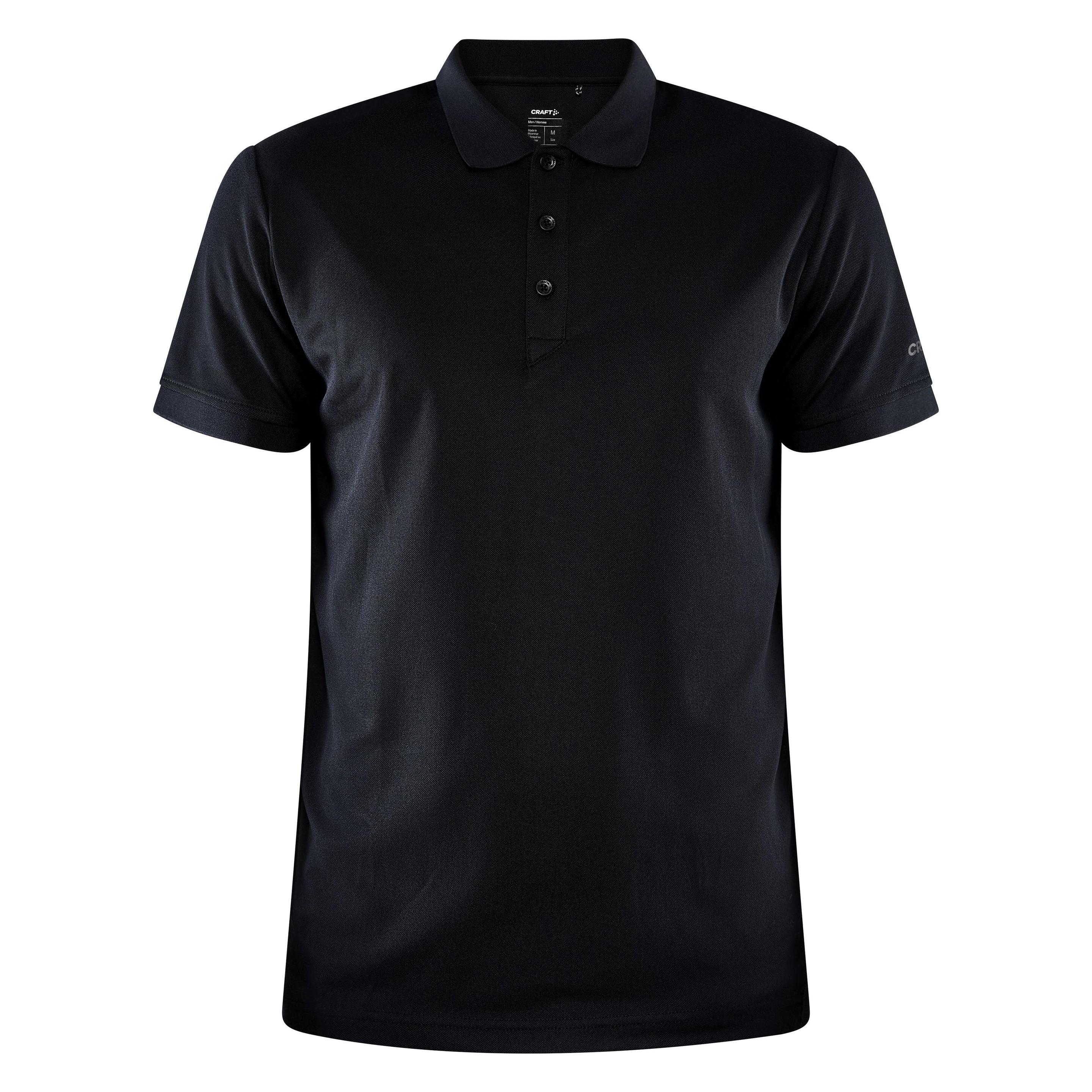 Craft, Herren, Sportshirt, Core Unify Polo Shirt M (Xl), Schwarz, Xl