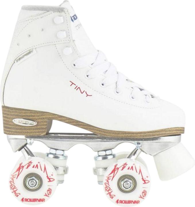 Actual product image Tempish Childrens/Kids Tiny Plus Leather Inline Roller Skates (28.5)