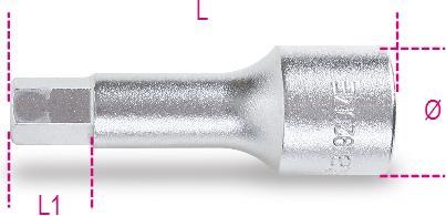 Actual product image BETA Male Hexagon Socket Wrenches Steel