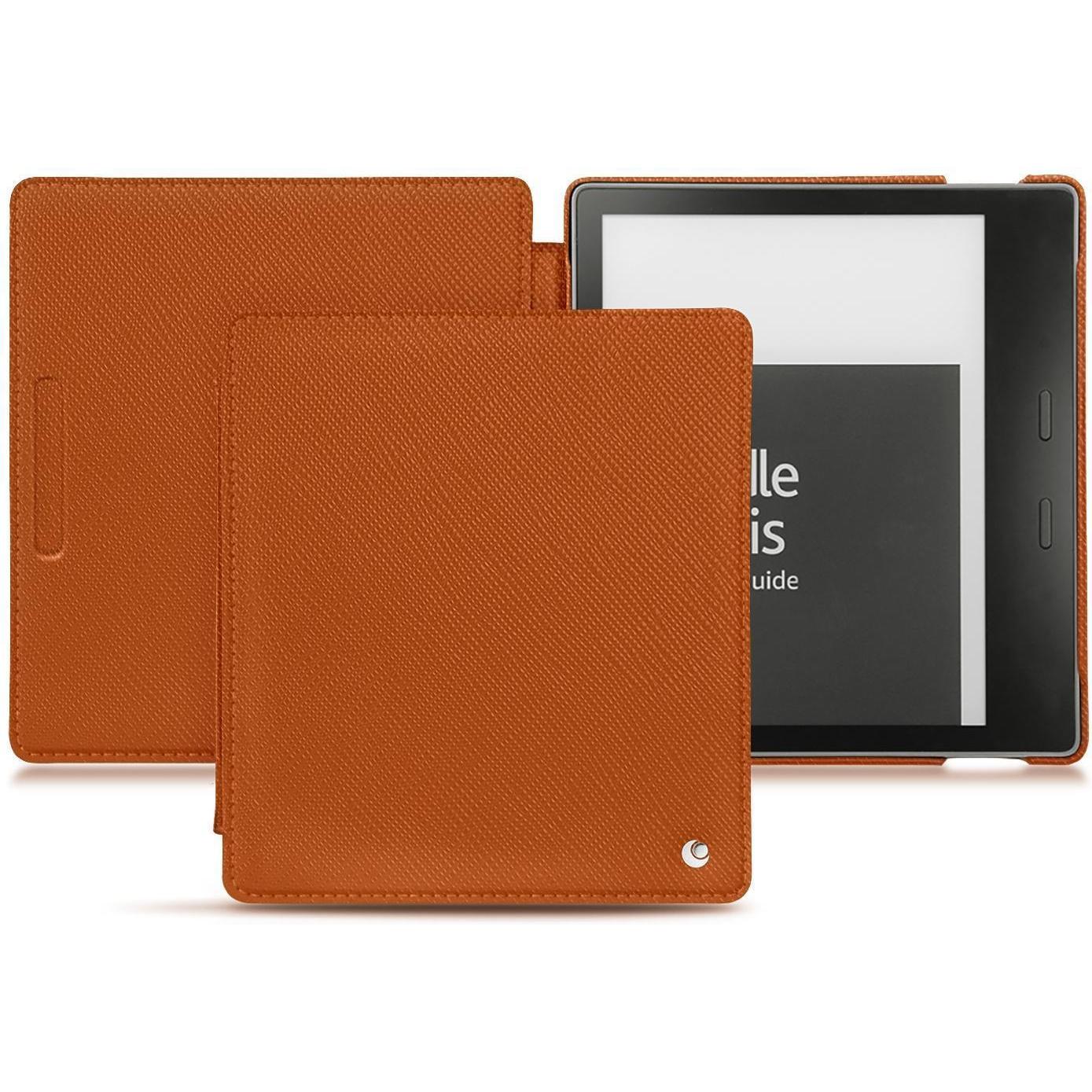 Noreve Lederschutzhülle horizontal, eReader Zubehör, Orange
