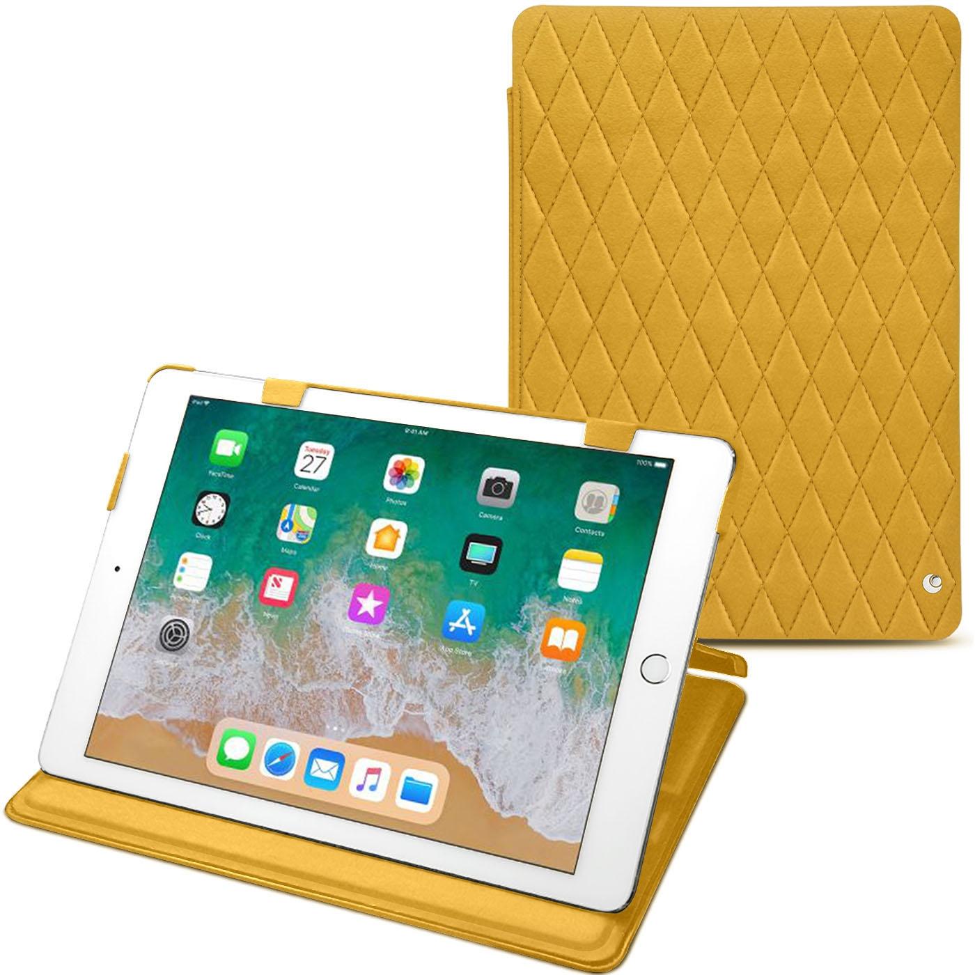 Thumbnail - Noreve Lederschutzhülle horizontal (iPad 9.7), Tablet Hülle, Orange