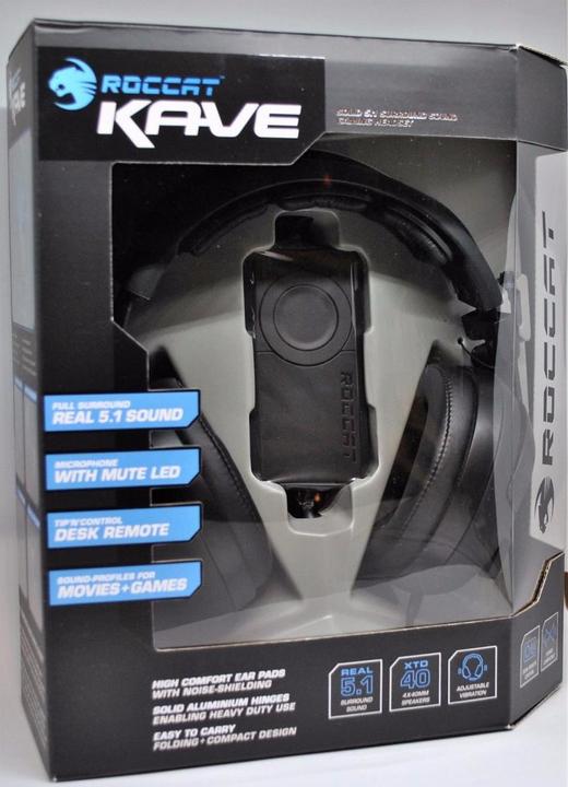Produktbild Roccat Kave Solid 5.1 Gaming Headset (Kabelgebunden)