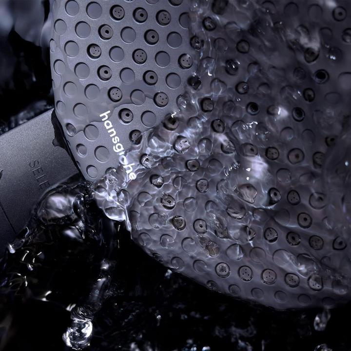 Produktbild hansgrohe Wassersparende Handbrause mit Anti-Kalk und drei Strahlarten (3 Strahlarten, 7.10 l/min)