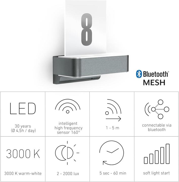 Produktbild Steinel Aussenleuchte (858 lm)