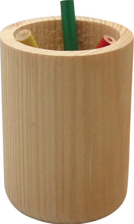 Produktbild Creative Stiftehalter, Kiefernholz, H 9 cm