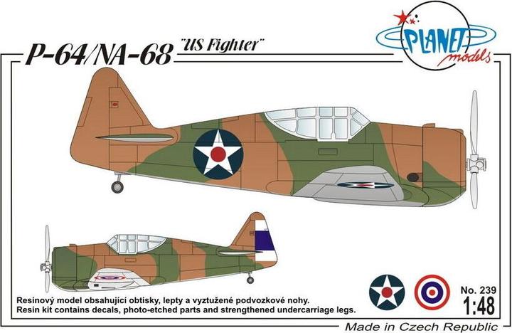 Image du produit Planet Models P-64/NA-68 "US Fighter" (chasseur américain)