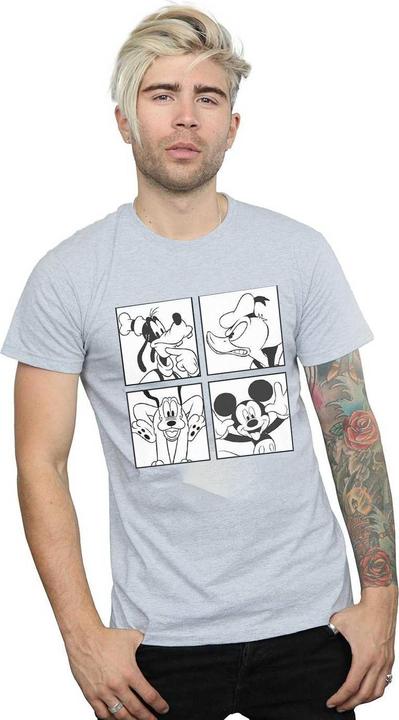 Produktbild Disney Mickey Donald Goofy And Pluto Boxed TShirt (S)