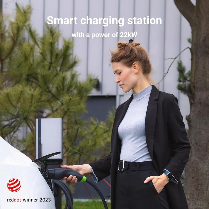 Actual product image GreenCell GC EVGC021B2275 - Wallbox, 3,6 - 22 KW, 7,5 m, NFC (Type 2, 22 kW, 32 A)