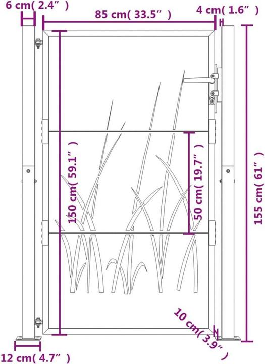 Actual product image VidaXL Eliel