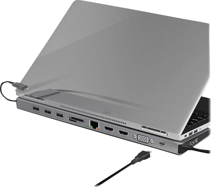 Actual product image Icy Box IB-DK2106-C (USB-C, 1 Ports)