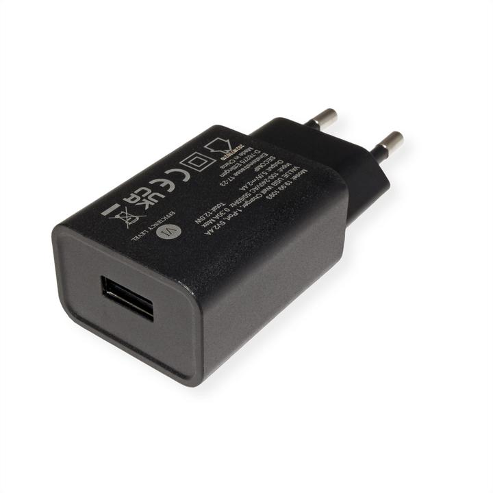 Produktbild Value USB Charger mit Euro-Stecker (12 W, 1 Port)