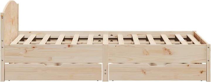 Image du produit vidaXL Bettgestell (135 x 190 cm)