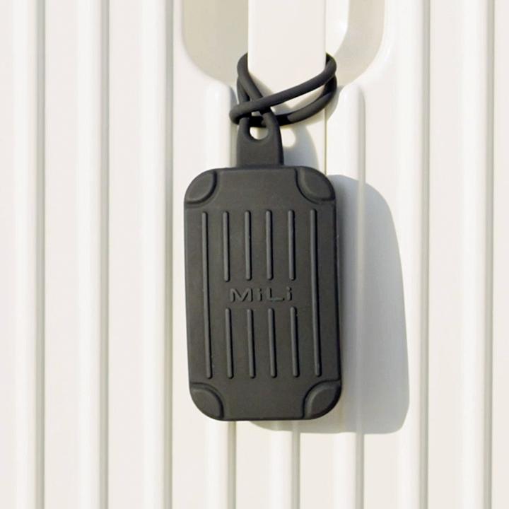 Image du produit Ultron MiTag avec étiquette de bagage, étiquette certifiée apple black (iOS)
