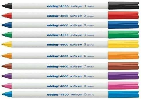 Actual product image Edding Textile markers 4600 (10x)