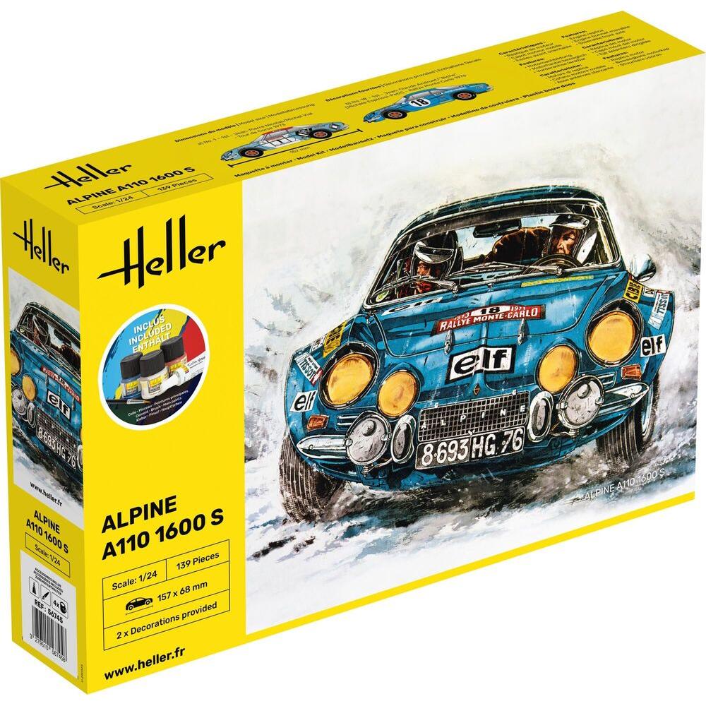 Heller STARTER KIT Alpine A110 (1600)