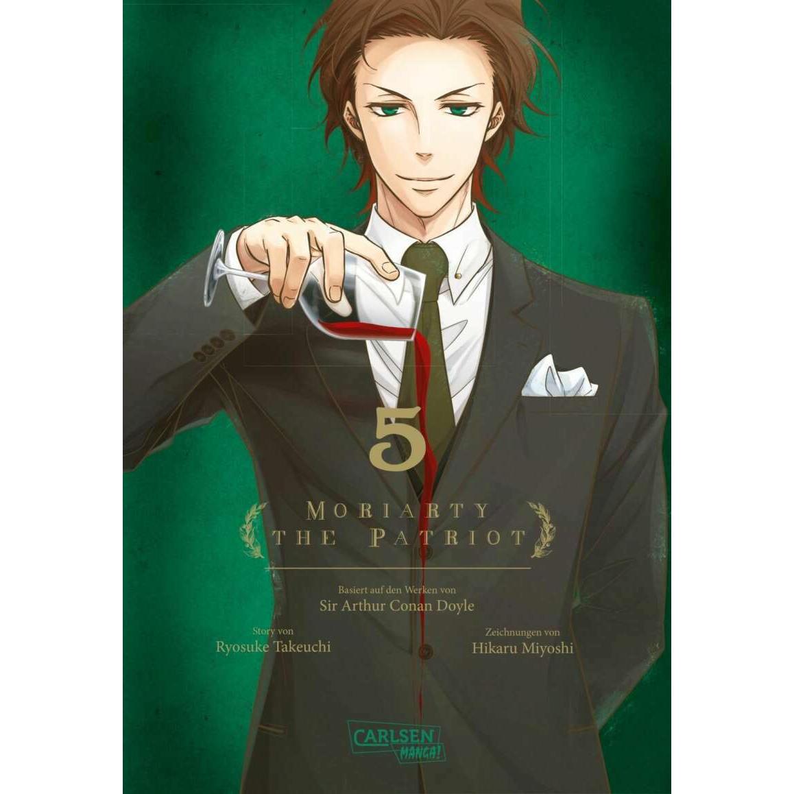 Moriarty the Patriot 5, Belletristik von Hikaru Miyoshi, Ryosuke Takeuchi