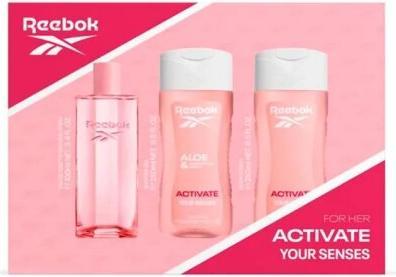 Actual product image Reebok Activate Ella Body Spray And Gel Set - 100ml Body Spray And 250ml Gel (Body care set)