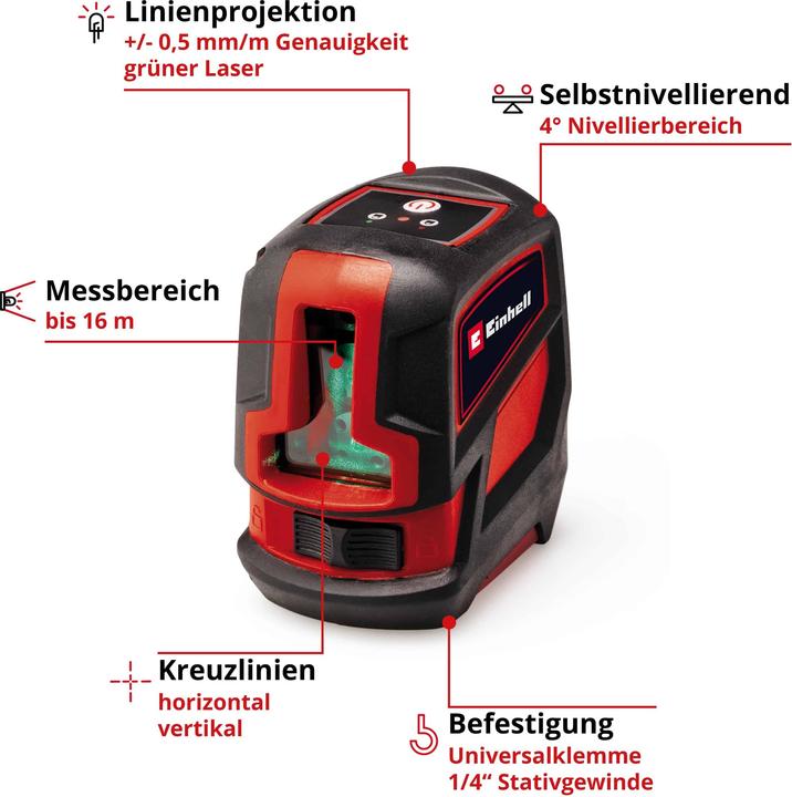 Produktbild Einhell Kreuzlinienlaser TC-LL 2 G