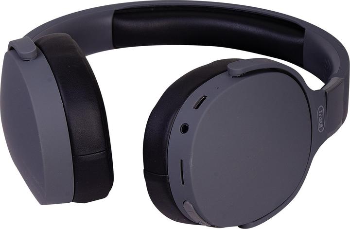Actual product image Trevi DJ 12E45 BT Wired and Cordless Headset A Pavilion Music and Bluetooth Calls Black (7 h, Cable)