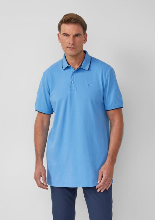 Image du produit S.Oliver Polo-Shirt Sportives Piqué-Poloshirt mit Kontrast-Details (XXL)