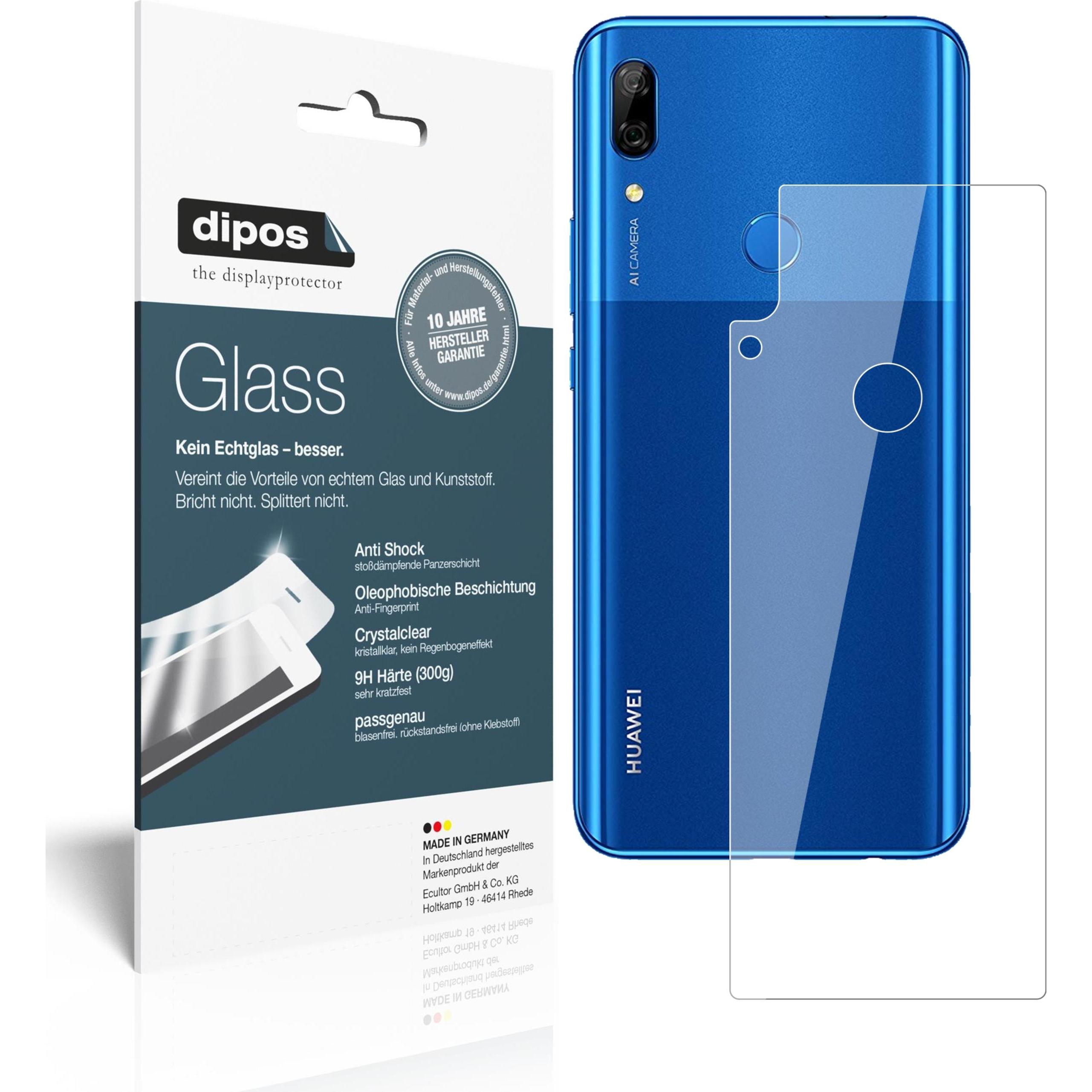 Dipos Displayschutz Anti-Shock (2 Stück, Huawei P Smart Pro), Smartphone Schutzfolie, Transparent