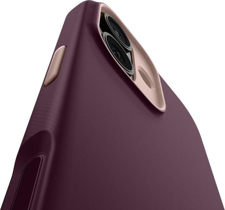 Produktbild Spigen - Caseology Nano Pop MagSafe - iPhone 17 - Burgundy Bean (Apple iPhone 17)