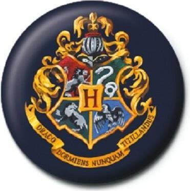 Actual product image Pyramid HARRY POTTER - Colourful Crest Poudlard - Button Badge 25mm