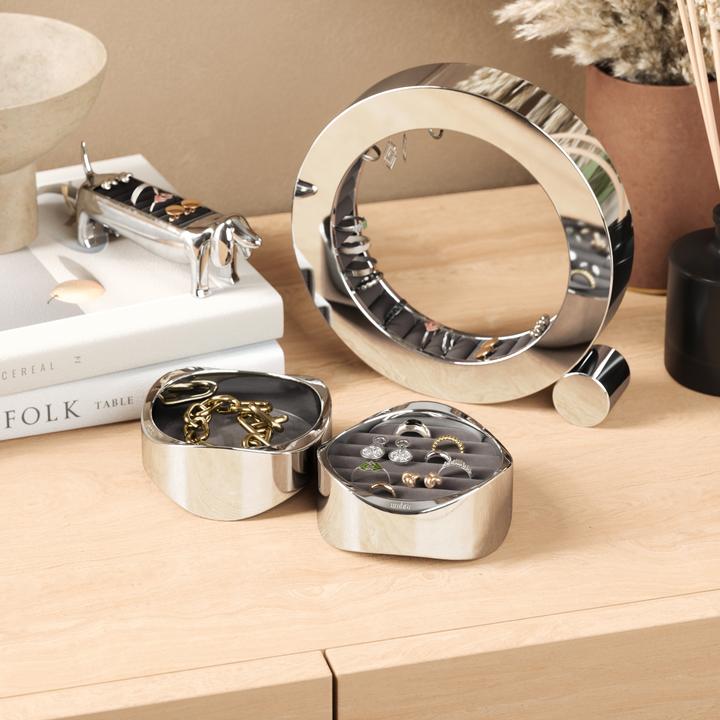 Image du produit Umbra Boîte à bijoux Mavy 11 cm, argent