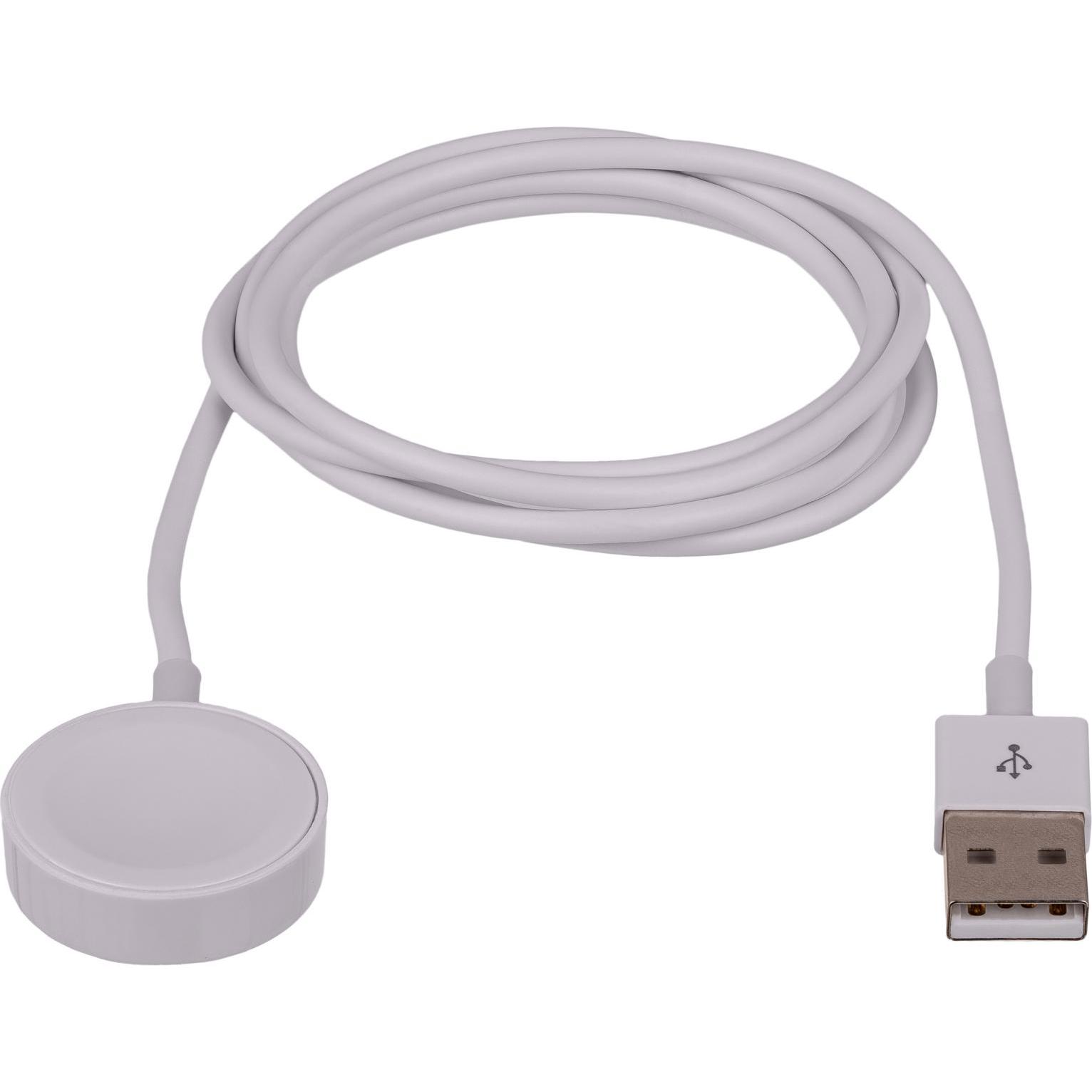 Akyga Induktions-Ladegerät 1 A AK-SW-15 AK-SW-15 Ausgänge Induktionslade-Standa, Smartwatch Zubehör, Weiss