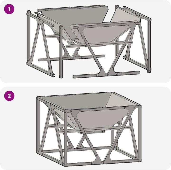 Produktbild vidaXL Outdoor Feuerplatz (50 cm)