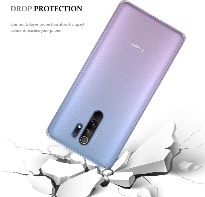 Produktbild Cadorabo TPU Ultra Slim AIR Cover (Xiaomi Redmi 9)