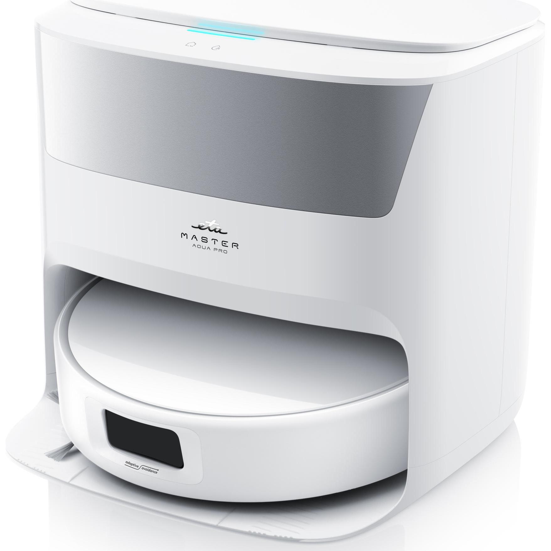 ETA Robot sprzątający Odkurzacz automatyczny MasterAquaPro 722990000, Robot aspirapolvere, Bianco