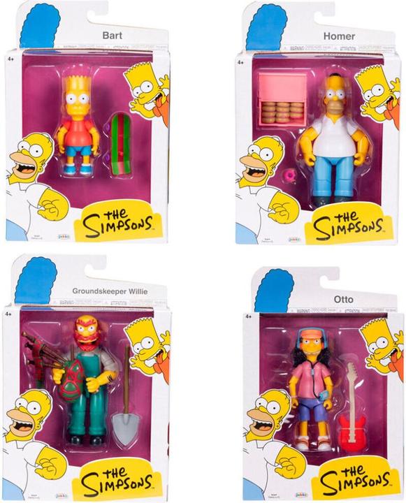 Actual product image Jakks Pacific Simpsons minifigures Wave 1 13 cm range (6)