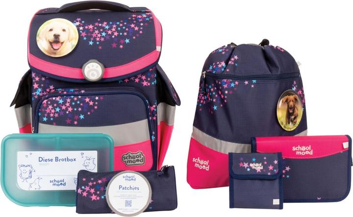 Produktbild School-Mood Timeless Air+ Schulranzen-Set 7tlg. (27 l)