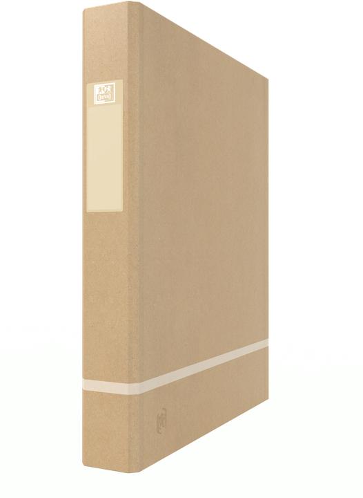Immagine prodotto Elba Raccoglitore ad anelli Touareg, DIN A4, beige, cartone rigido a 2 anelli, larghezza dorso: 35 mm (A4, 32 mm, 1 pz.)