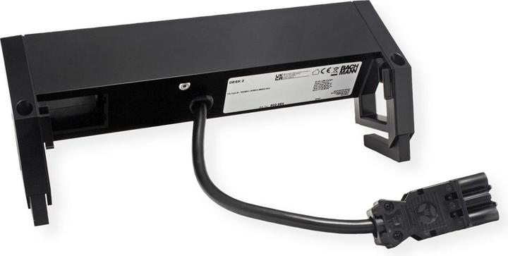 Produktbild Bachmann DESK2 2x UTE 1x CM 1x USB C 30W noir (2x, CEE 7/5)