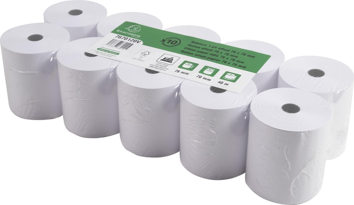 Actual product image Exacompta Cash register roll