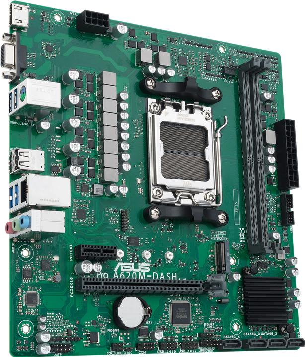 Produktbild ASUS PRO A620M-DASH-CSM (AM5, AMD A620, mATX)