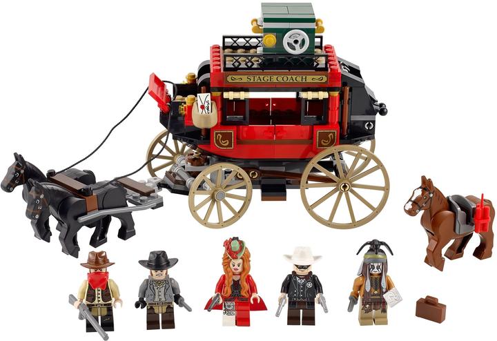 Immagine prodotto LEGO La fuga del Lone Ranger in diligenza (79108, LEGO Disney)