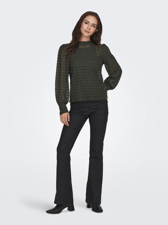 Actual product image JdY Lace-decorated top with long sleeves Top (XS)