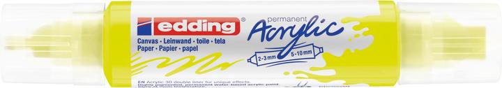 Produktbild Edding Acrylmarker 5400 Double Liner (Neongelb, 10 mm, 1 x)