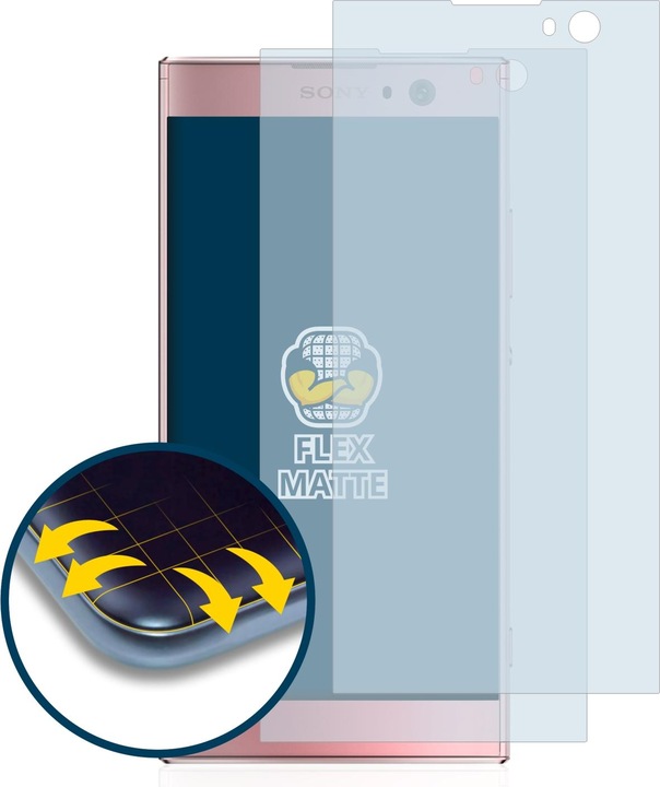 Immagine prodotto BROTECT Full-Cover Pellicola Opaca (2 Pezzo/i, Sony Xperia XA2)