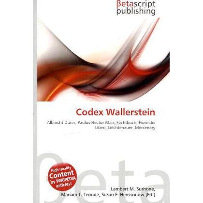 Codex Wallerstein, Fachbücher